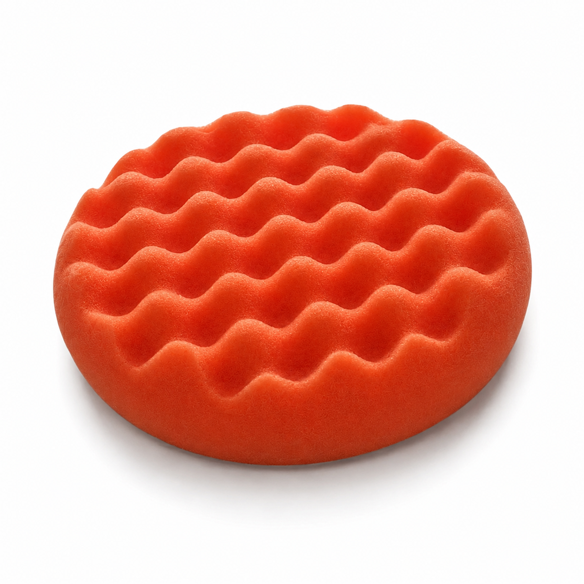 Waffel-Polierpad - Mittelhart - 145mm mit Klett