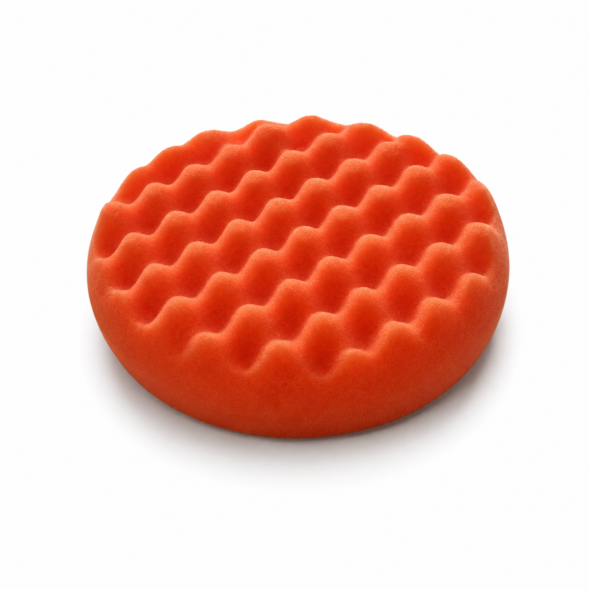 Waffel-Polierpad - Mittelhart - 145mm mit Klett