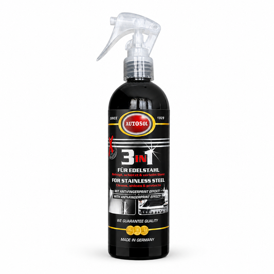 Autosol® Edelstahl 3 in 1  mit "Anti Fingerabdruck Effekt" - 250ml