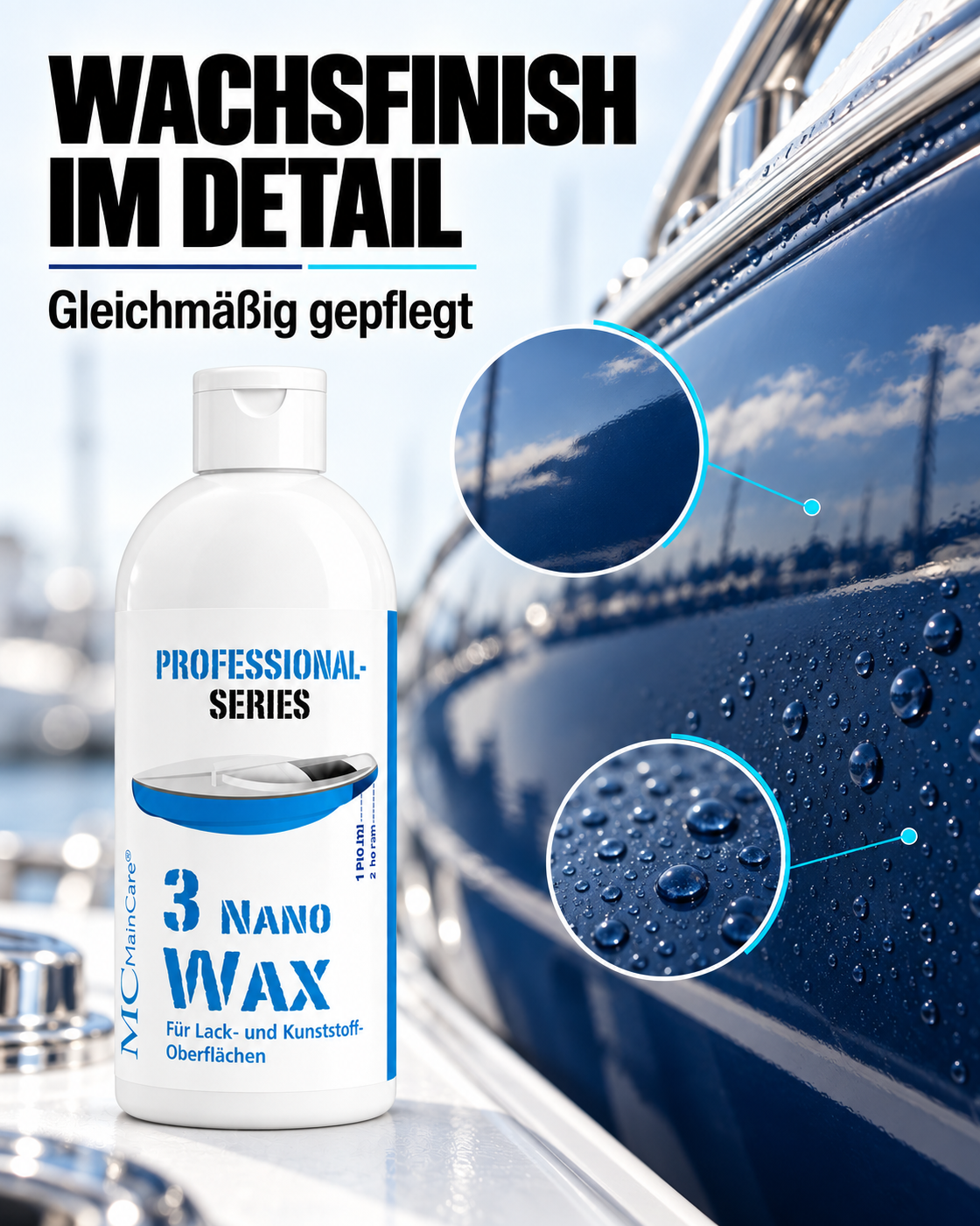 MainCare Professional WAX Bootsversiegelung – 500 ml