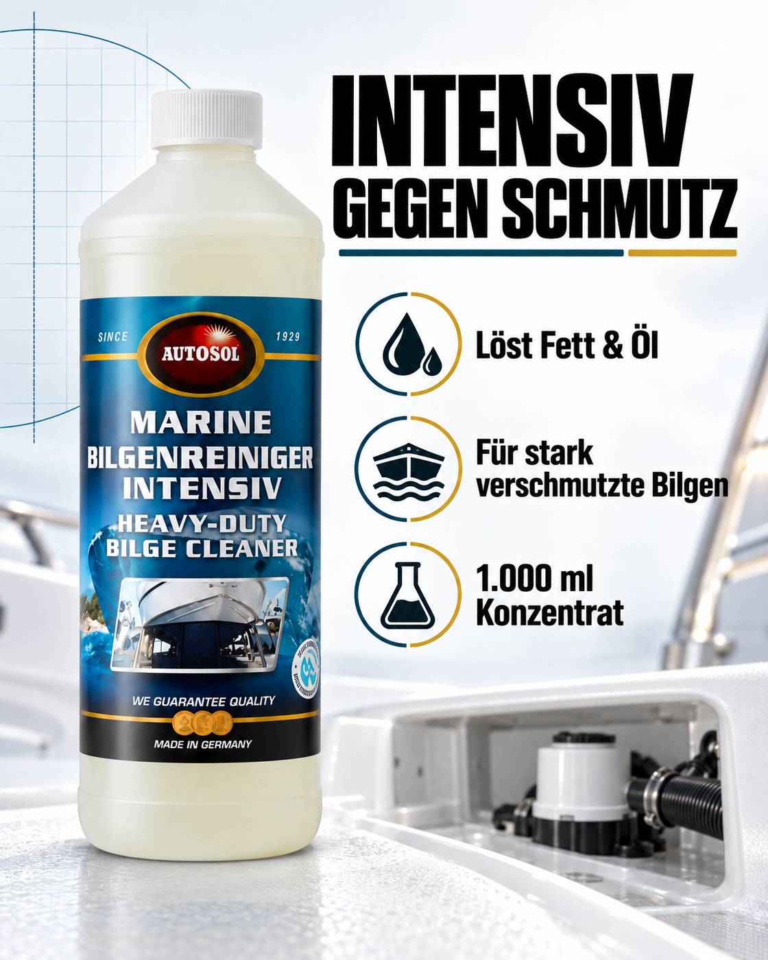 AUTOSOL® Marine Bilgenreiniger Intensiv – 1 L