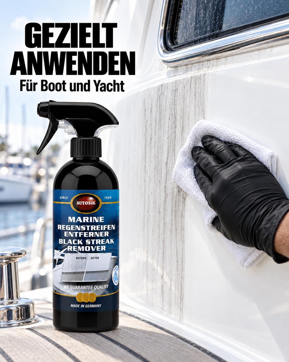 AUTOSOL® Marine Regenstreifen Entferner – 500 ml