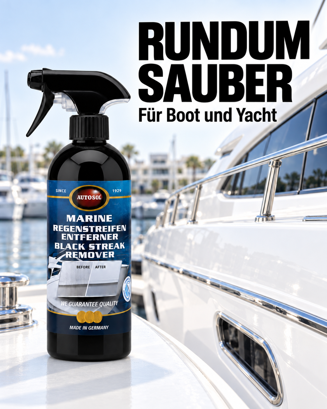 AUTOSOL® Marine Regenstreifen Entferner – 500 ml